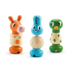 Djeco Animaux Rondanimo En Bois