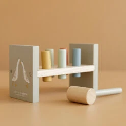 Little Dutch Banc à Marteler En Bois Little Goose -Jouet Promos Boutique banc a marteler en bois little goose little dutch.d8bxh9.max