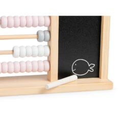 Jollein Boulier En Bois Grey / Pink -Jouet Promos Boutique boulier en bois grey pink jollein.lmv260.max