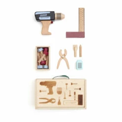 Kids Concept Caisse à Outils En Bois -Jouet Promos Boutique caisse a outils en bois kids concept.cwckll.max