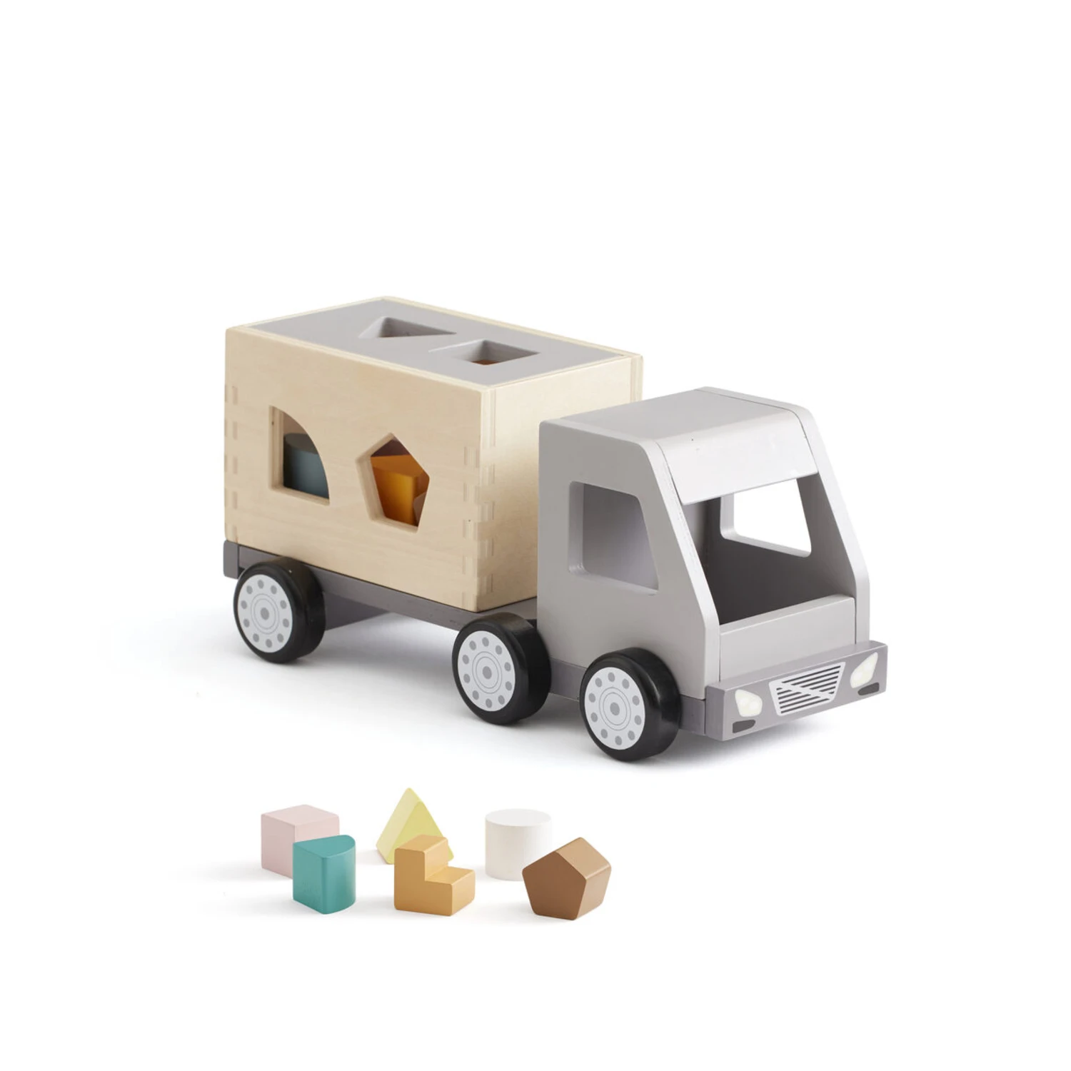 Kids Concept Camion à Formes Aiden En Bois 1 Kids Concept Camion à Formes Aiden En Bois