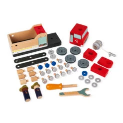 Janod Camion De Pompiers Brico'Kids -Jouet Promos Boutique camion de pompiers bricokids janod.vg936m.max