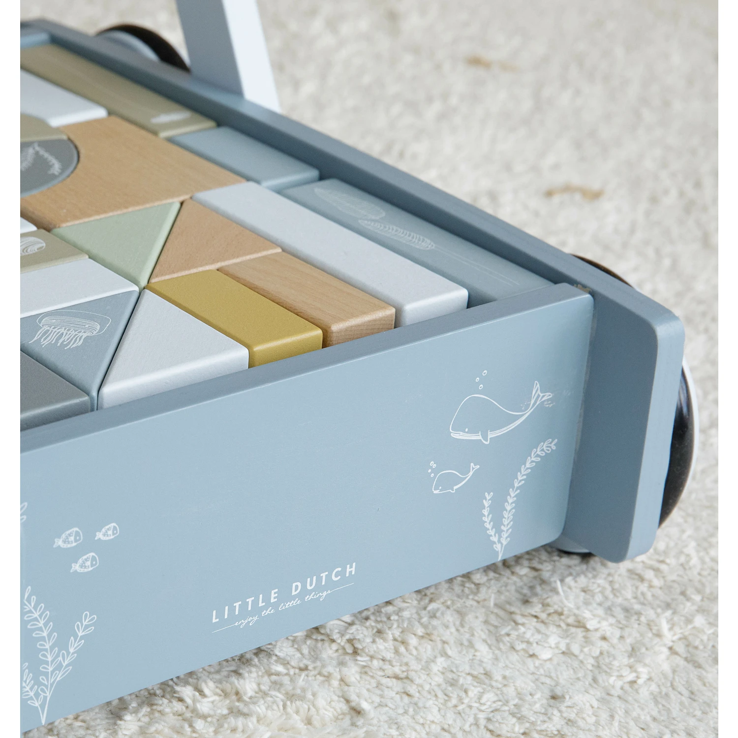 Little Dutch Chariot Avec Blocs En Bois 8 Little Dutch Chariot Avec Blocs En Bois – Image 8