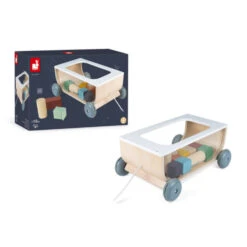 Janod Chariot De Cubes Sweet Cocoon -Jouet Promos Boutique chariot de cubes sweet cocoon janod.26xn4g.max