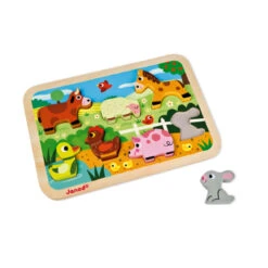 Janod Chunky Puzzle Ferme (7 Pièces) -Jouet Promos Boutique chunky puzzle ferme 7 pieces janod.m1rvtl.max