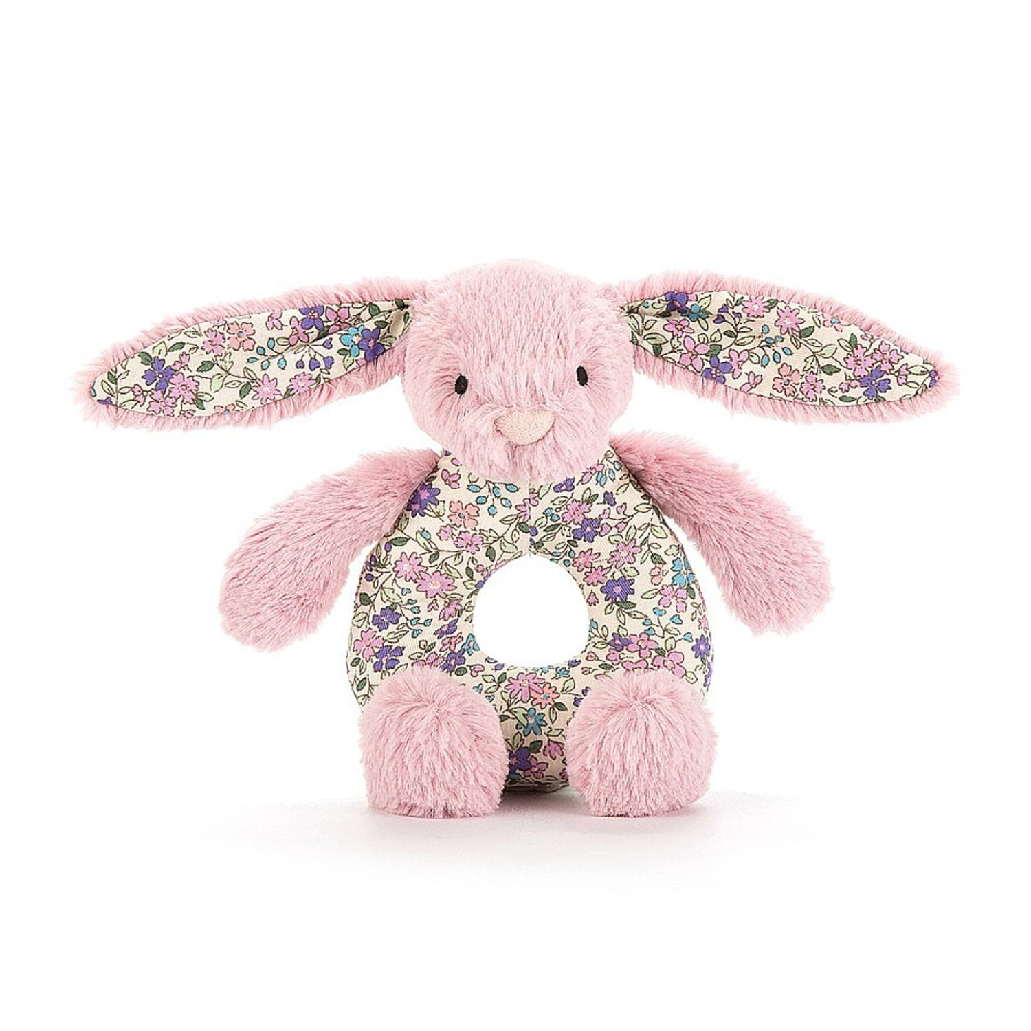 JELLYCAT Hochet Bashful Bunny Liberty 2 JELLYCAT Hochet Bashful Bunny Liberty – Image 2