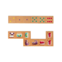 Janod Jeu De Dominos - 1ers Mots -Jouet Promos Boutique jeu de domaxos 1ers mots janod.8238pn.max