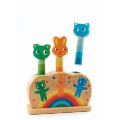 Djeco Jeu D'éveil Popop Pidoo En Bois