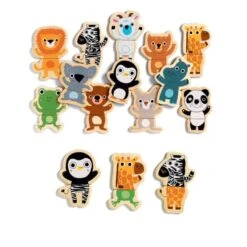 Djeco Jeu Magnetic's - Coucou Jungle -Jouet Promos Boutique jeu magnetics coucou jungle djeco.n961bc.max