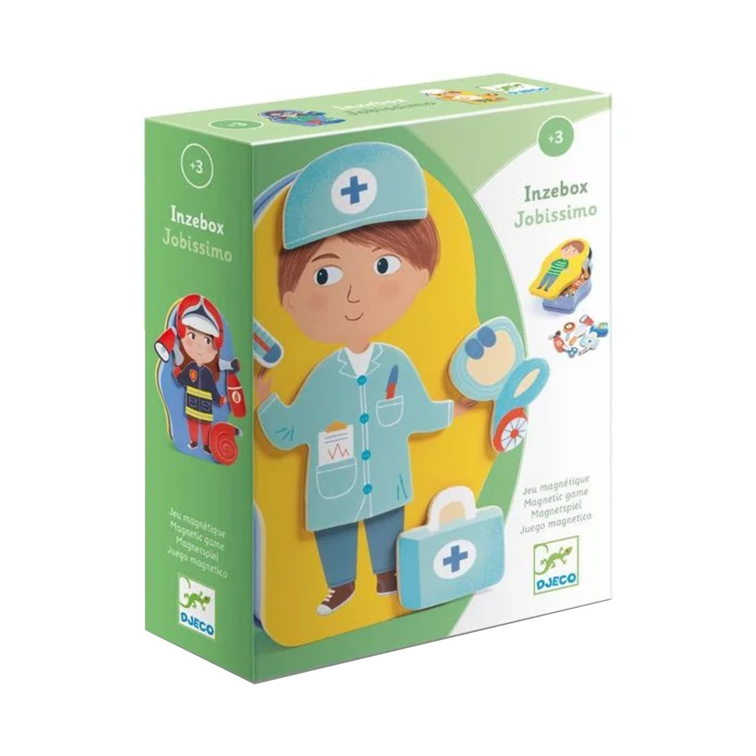 Djeco Jeu Magnétique Inzebox - Jobissimo 1 Djeco Jeu Magnétique Inzebox - Jobissimo