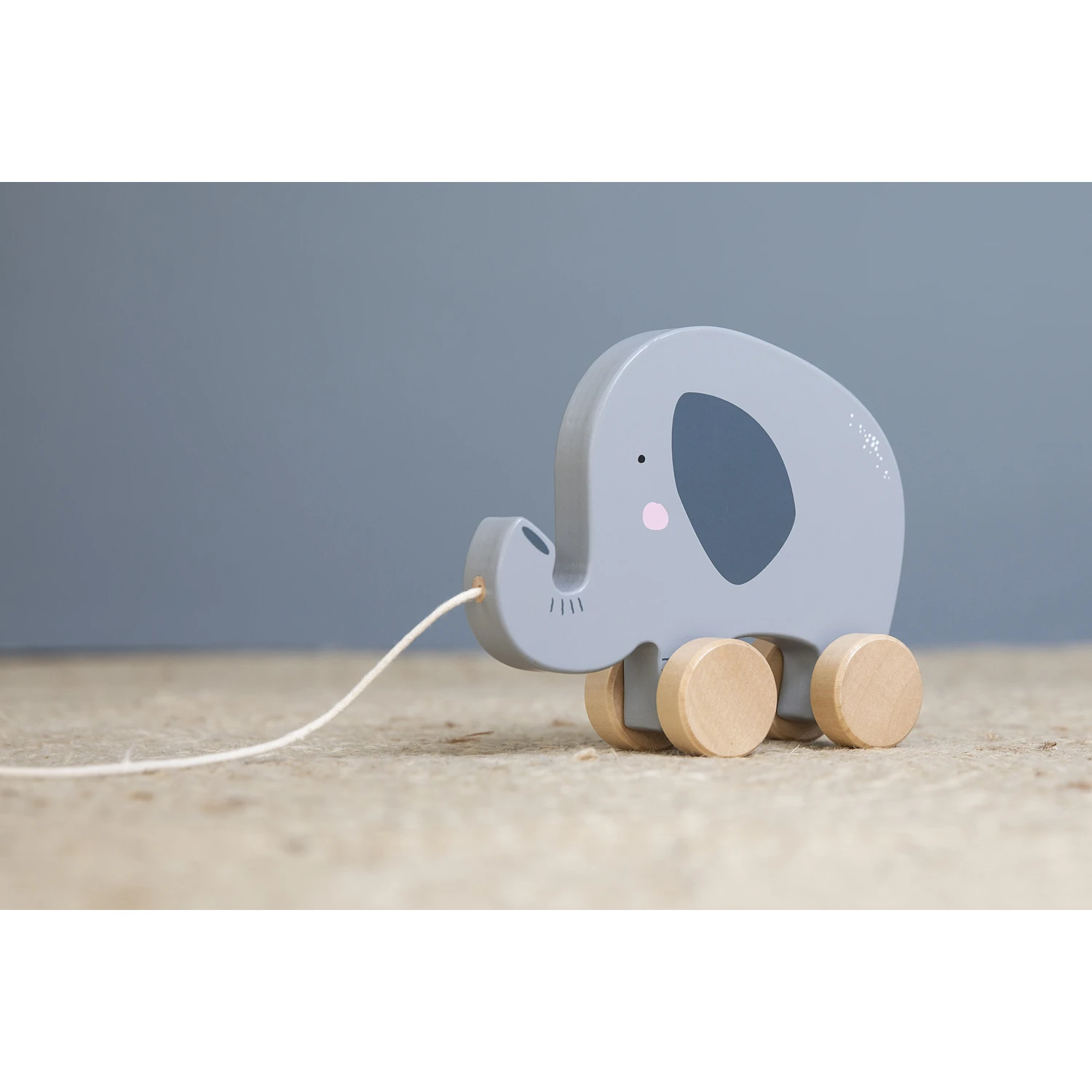 Little Dutch Jouet à Tirer Eléphant 2 Little Dutch Jouet à Tirer Eléphant – Image 2