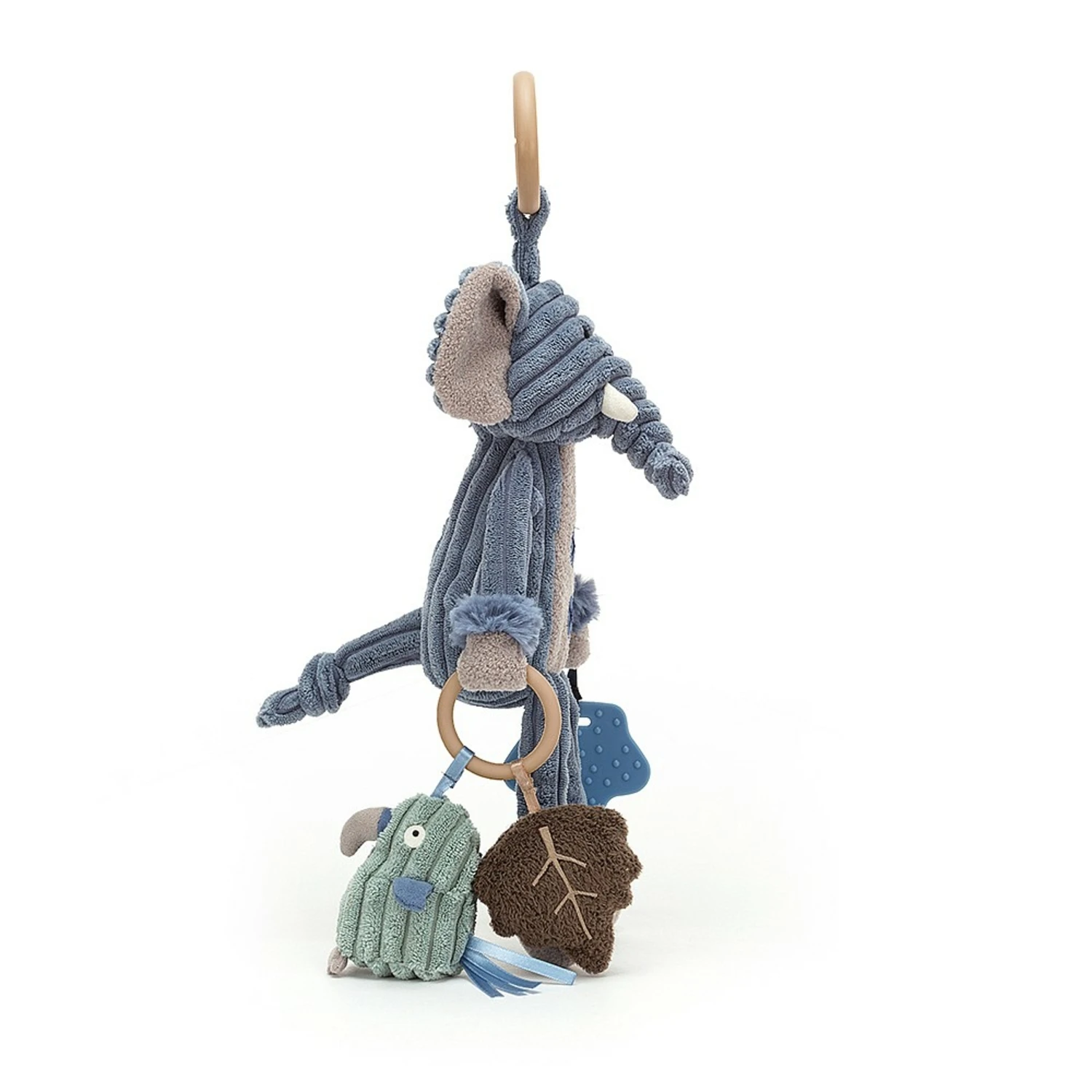 JELLYCAT Jouet D'activité Cordy Roy Elephant 2 JELLYCAT Jouet D'activité Cordy Roy Elephant – Image 2