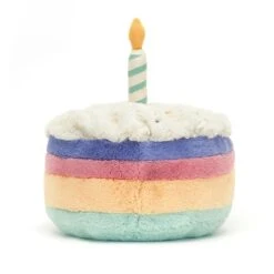 JELLYCAT Peluche Amuseable Gâteau D'Anniversaire Rainbow -Jouet Promos Boutique peluche amuseable gateau danniversaire rainbow jellycat.h3tsbl.max