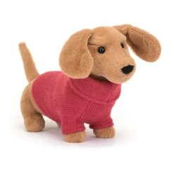 JELLYCAT Peluche Chien Teckel Avec Pull