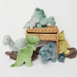 JELLYCAT Peluche Dino Fossilly Triceratops -Jouet Promos Boutique peluche dino fossilly triceratops jellycat.40zm23.max