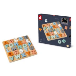Janod Puzzle Alphabet Sweet Cocoon -Jouet Promos Boutique puzzle alphabet sweet cocoon janod.4jvkd1.max