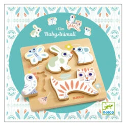 Djeco Puzzle Baby Animali (5 Pièces) -Jouet Promos Boutique puzzle baby animali 5 pieces djeco.vnqf03.max