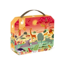 Janod Puzzle La Réserve Animalière (54 Pièces)