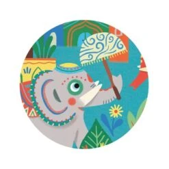 Djeco Puzzle Silhouette - Haathee L'Eléphant D'Asie -Jouet Promos Boutique puzzle silhouette haathee lelephant dasie djeco.nx7rck.max
