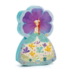 Djeco Puzzle Silhouette - La Princesse Du Printemps