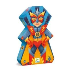 Djeco Puzzle Silhouette - Laser Boy