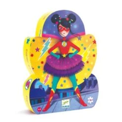 Djeco Puzzle Silhouette - Super Star