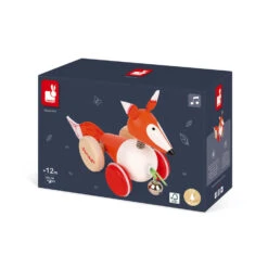 Janod Renard Zigolos à Promener -Jouet Promos Boutique renard zigolos a promener janod.b247kg.max