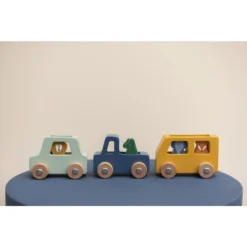 Trixie Set De Voitures Animaux En Bois -Jouet Promos Boutique set de voitures animaux en bois trixie.v0kn4d.max