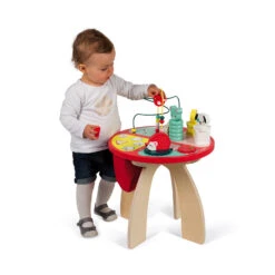 Janod Table D'Activités Baby Forest -Jouet Promos Boutique table dactivites baby forest janod.tb9456.max