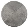 Tapis Rond Kilimanjaro En Velours Slate Grey