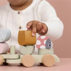 Little Dutch Train à Blocs Flowers & Butterflies -Jouet Promos Boutique train a blocs flowers amp butterflies little dutch.1f68qd.max