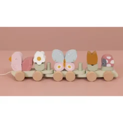 Little Dutch Train à Blocs Flowers & Butterflies -Jouet Promos Boutique train a blocs flowers amp butterflies little dutch.4g5rm5.max