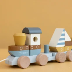 Little Dutch Train à Blocs Sailors Bay -Jouet Promos Boutique train a blocs sailors bay little dutch.h71h7c.max